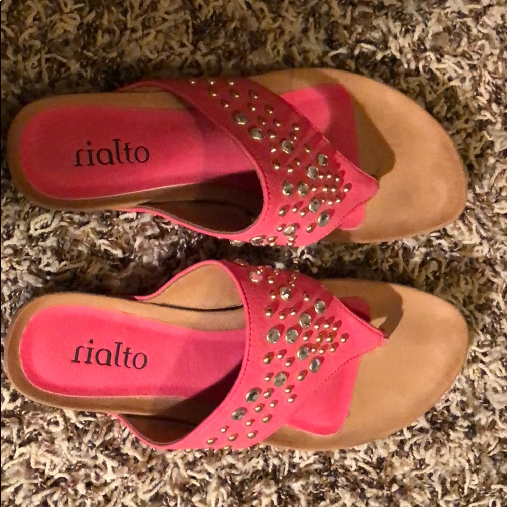 Coral Sandals